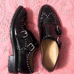 The Office of Angela Scott Monkstrap shoes